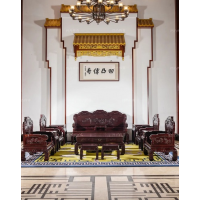 凹凸傳奇紅木紫檀精品 | 江山如意沙發，撐起家的貴氣和福氣！